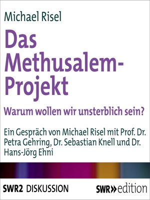 cover image of Das Methusalem-Projekt